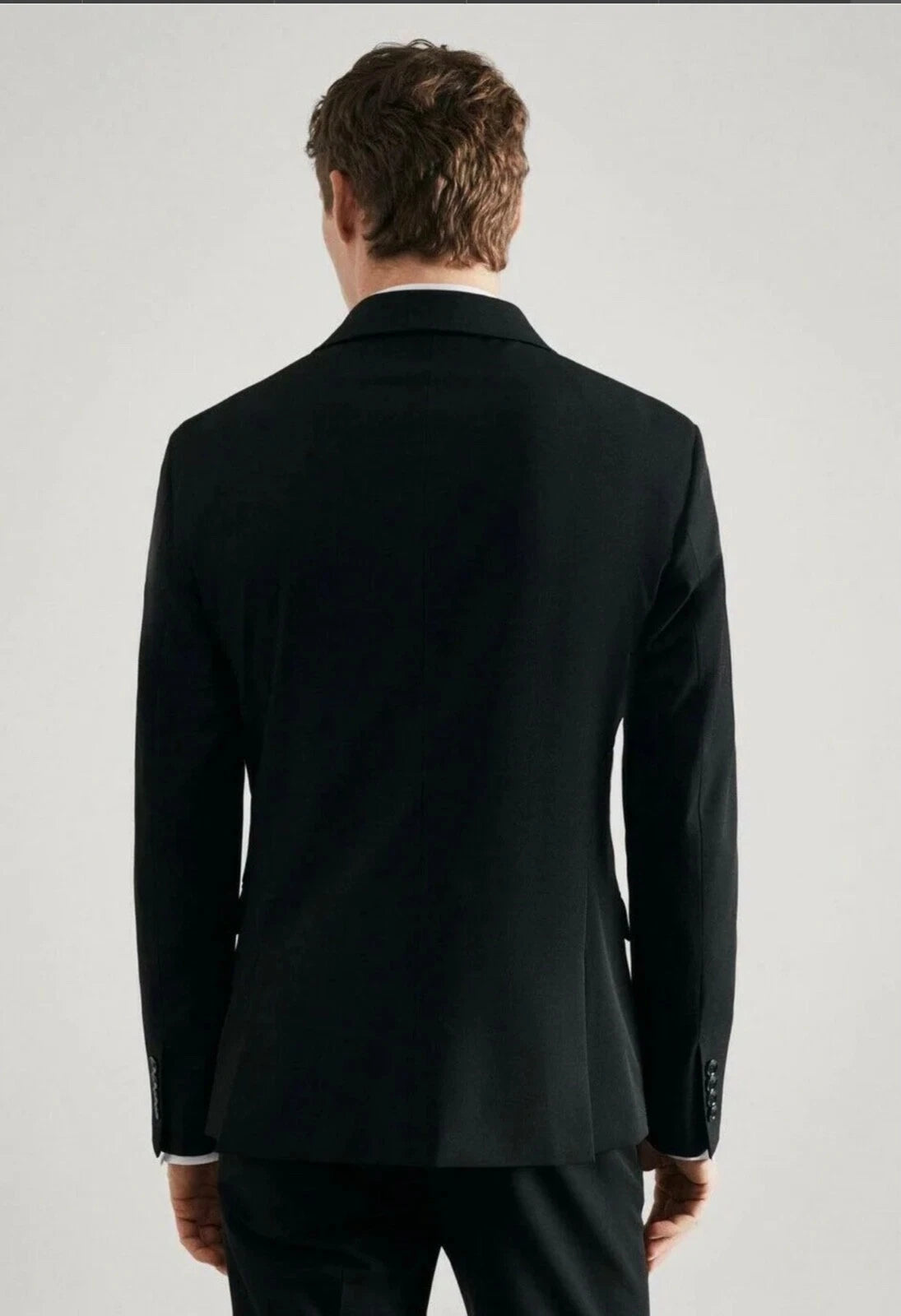 Abito da Uomo Nero slim fit